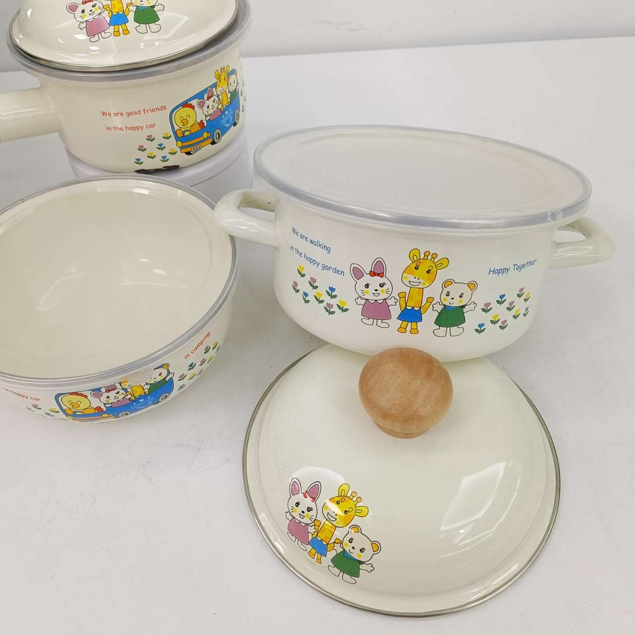 锅具套装实物图