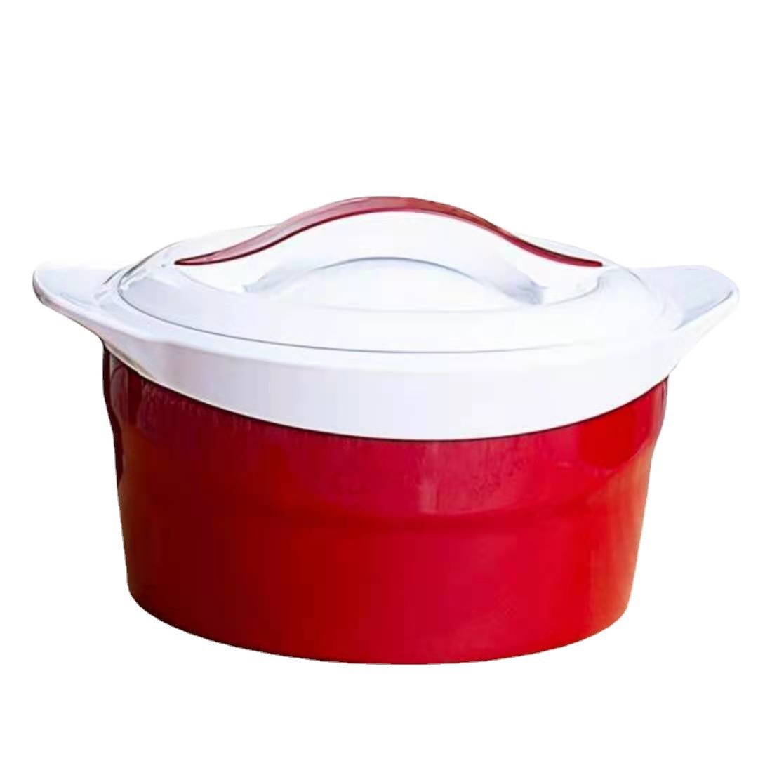 Cross-border insulated tableware, children's meal bowls, anti-drop and non-dropping LIDS, plastic insulated bowls, 6-hour insulated POTS for rice and soup Item Picture