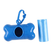 Pet products Amazon pet garbage bag with dispenser pet poo bag dog poop bag