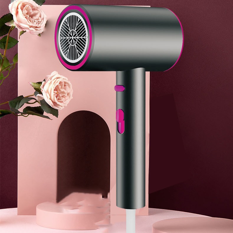 Manufacturer's hair salon electric hair dryer, home hair salon professional high-power cold and hot negative ion hair care constant temperature air duct details Picture