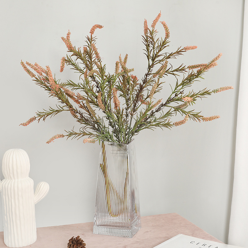 Manufacturers Directly Supply Nordic Home Decoration Simulation Plastic Fake Flower Wholesale Wedding Layout Simulation Autumn Color Sage details Picture