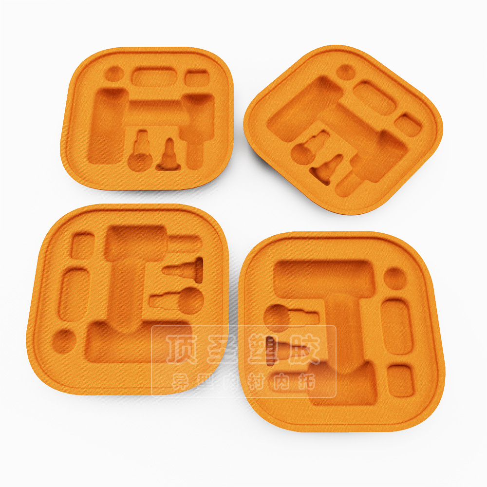 Eva Fascia Gun Lining Jiaji Cloth Composite Eva Hot And Cold Molding Case Inside Special Packing Lining Application Scenario