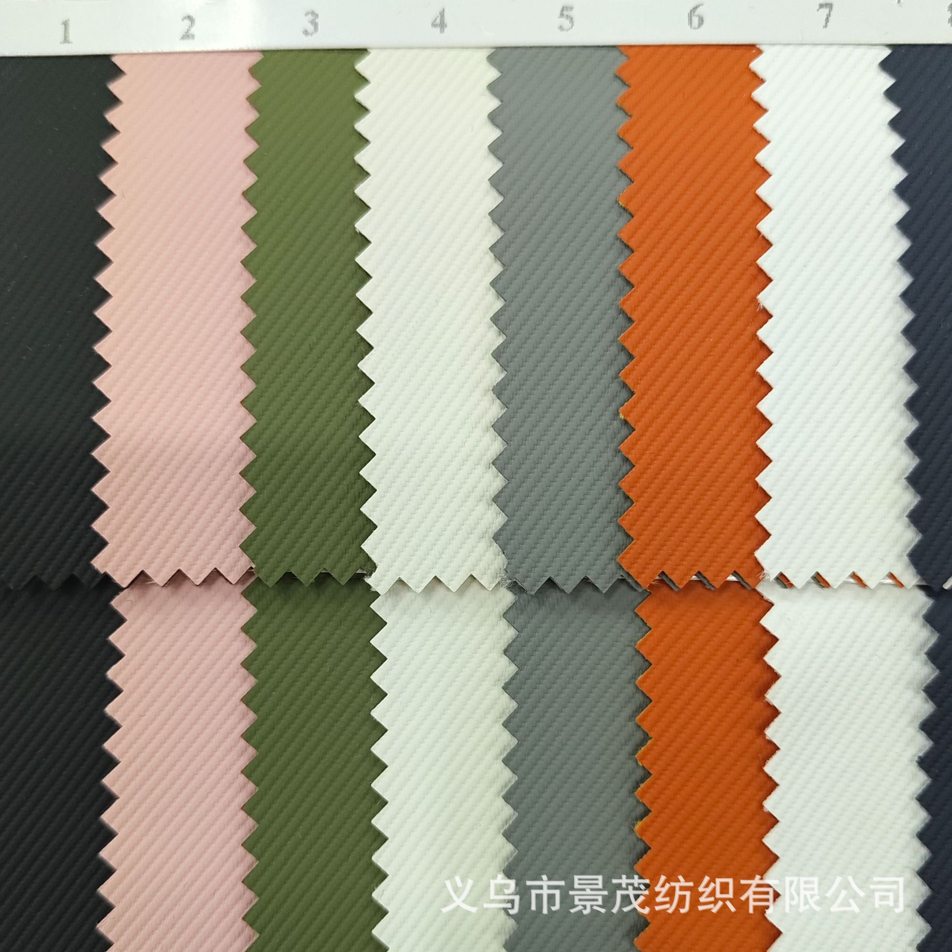 拉丁斜纹离型膜底做面办公商务手提包旅行背包面料手袋牛津皮膜布产品图