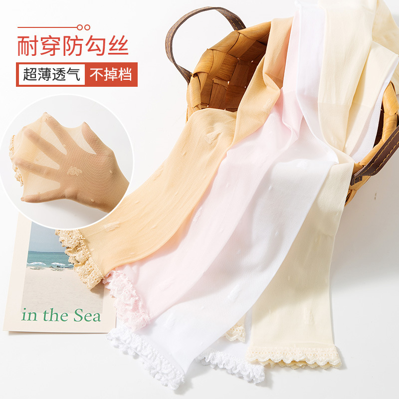 儿童丝袜春夏超薄款可爱兔子女童连裤袜透气吸汗防勾丝儿童连裤袜详情图2