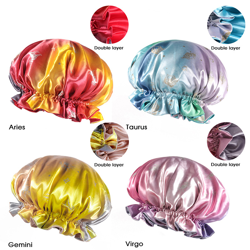 Zodiac Sign Bonnet Bonnet nightcap