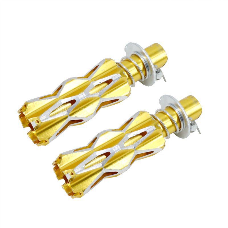 Direct sales from the manufacturer of aluminum alloy round plum blossom footrests and rear pedals for motorcycles and electric bikes Specification drawing