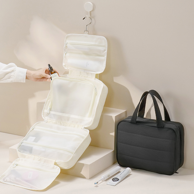 Taslon Travel Storage clothing organization bag, water-resistant hanging bag, Home storage bag, hook hand-held storage bag details Picture