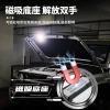Cross-border dual LED keychain light, multi-functional magnetic flashlight, cob side light, outdoor work light, high-brightness warning light Specification image