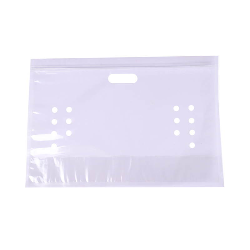 Wholesale fresh fruit packaging bags, perforated breathable fruit preservation self-sealing bags, fresh fruit and vegetable packaging handbags Item Picture
