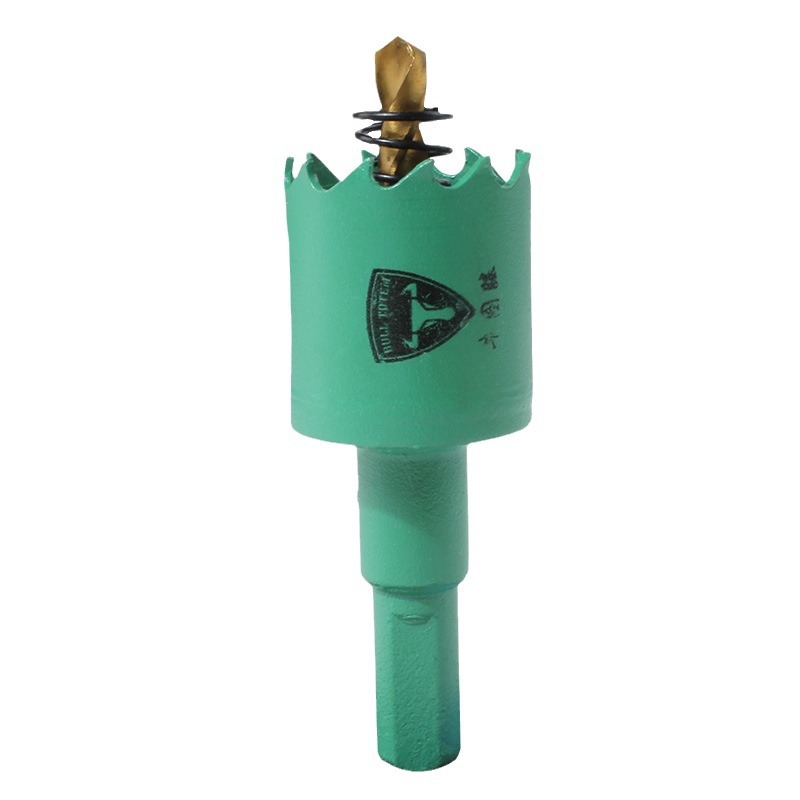 Alloy Woodworking Triangle Handle Hexagon Handle Multifunctional Plasterboard Iron Sheet Pvc Reaming Bimetal Hole Opener Bit Item Picture