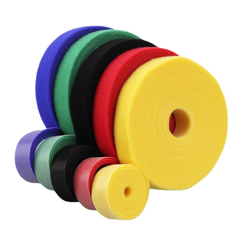 Velcro Strap Cable Organizer Charging Source Internet Cafe Cable Organizer Back-To-Back Self-Adhesive Buckle Velcro Strap Item Picture