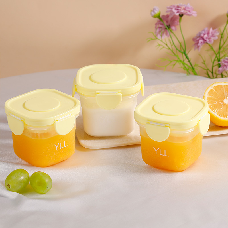 Food-grade thickened sealed preservation box for baby complementary food