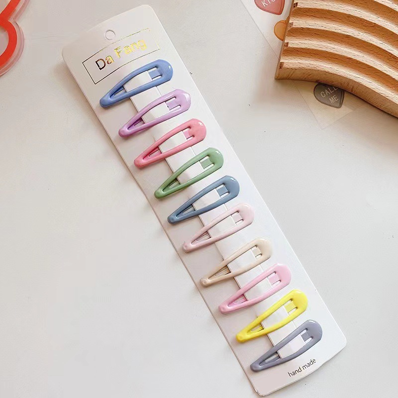 Korean Hairpin Hairpin Hair Accessories Drop Oil Sweet Girl Heart Bb Clip Cute Everything Kids Hairpin Bangs Broken Hairpin Application Scenario
