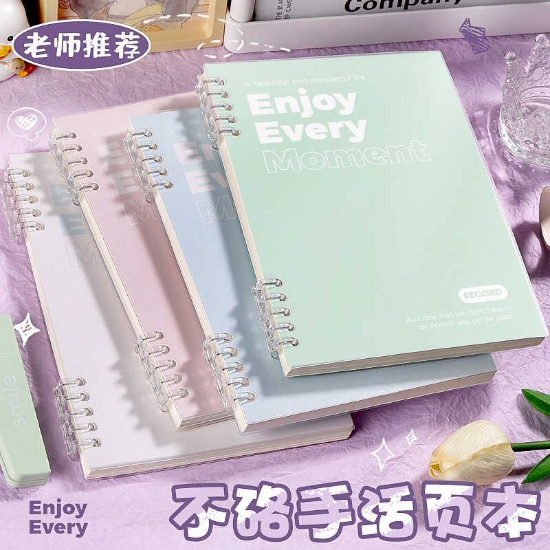 笔记本/大作业本小学生/扭扭蛋笔记本/彩色内页手账本/全彩内页手账本细节图