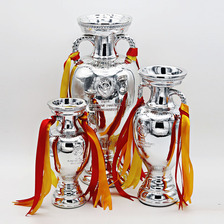 德劳内欧洲杯装饰跨境树脂工艺品奖杯意大利欧洲杯奖杯厂家直发