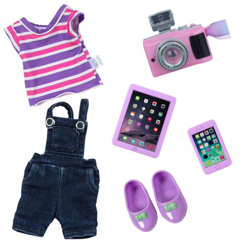 Venta caliente nuevo 35CM pellet muñeca ropa accesorios conjuntos juguetes superemulación reborn muñeca combo al por mayor Specification image