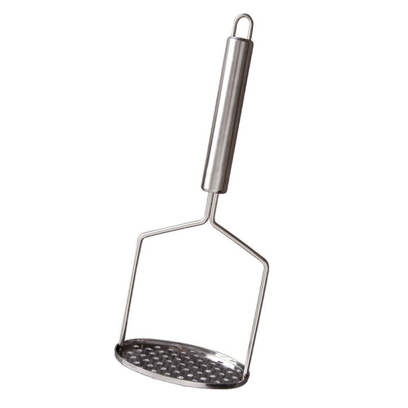 Stainless steel potato puree press, household potato press, household tools, sweet potato mash, manual multi-functional mash Item Picture