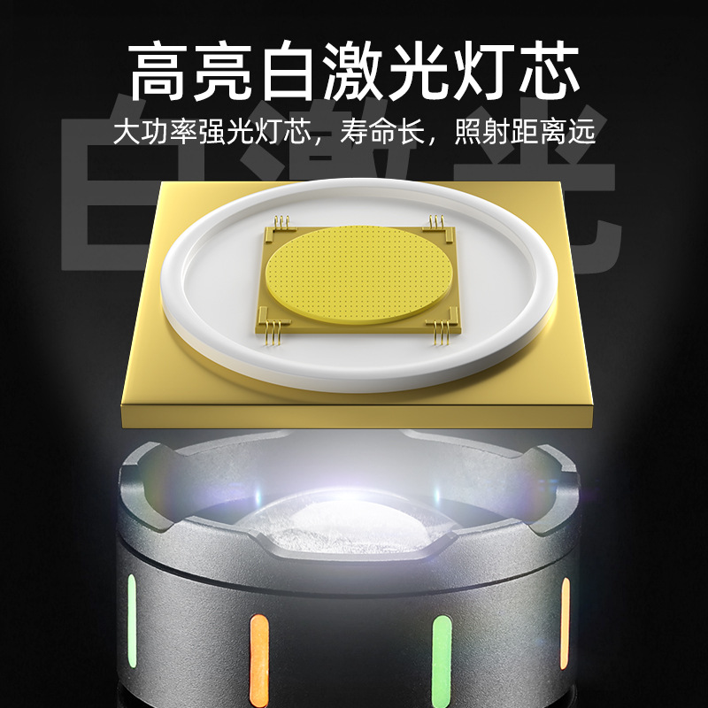 手电筒/强光手电筒/手电/手压电筒/电棒产品图