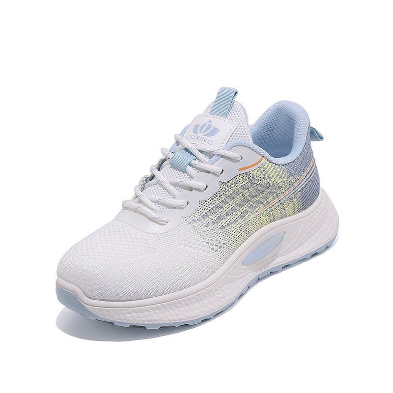 女鞋/老北京布鞋妈妈鞋/飞织鞋面/内增高女鞋/皮鞋男春夏潮流白底实物图