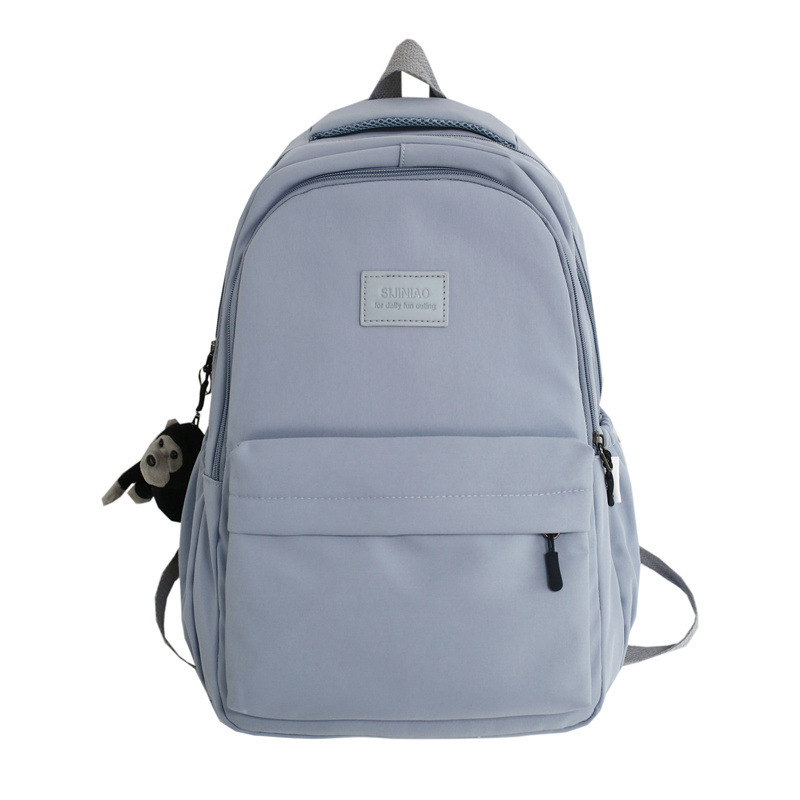 Schoolbag for female college students, Korean style, trendy, large-capacity, high school girls, junior high school students, Japanese-style computer backpack for girls Item Picture