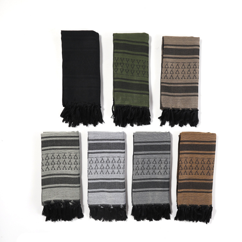 Special Forces Thickened Scarf Outdoor Free Variation Camouflage Turban Shawl Arabic Square Magic Outdoor Specification drawing