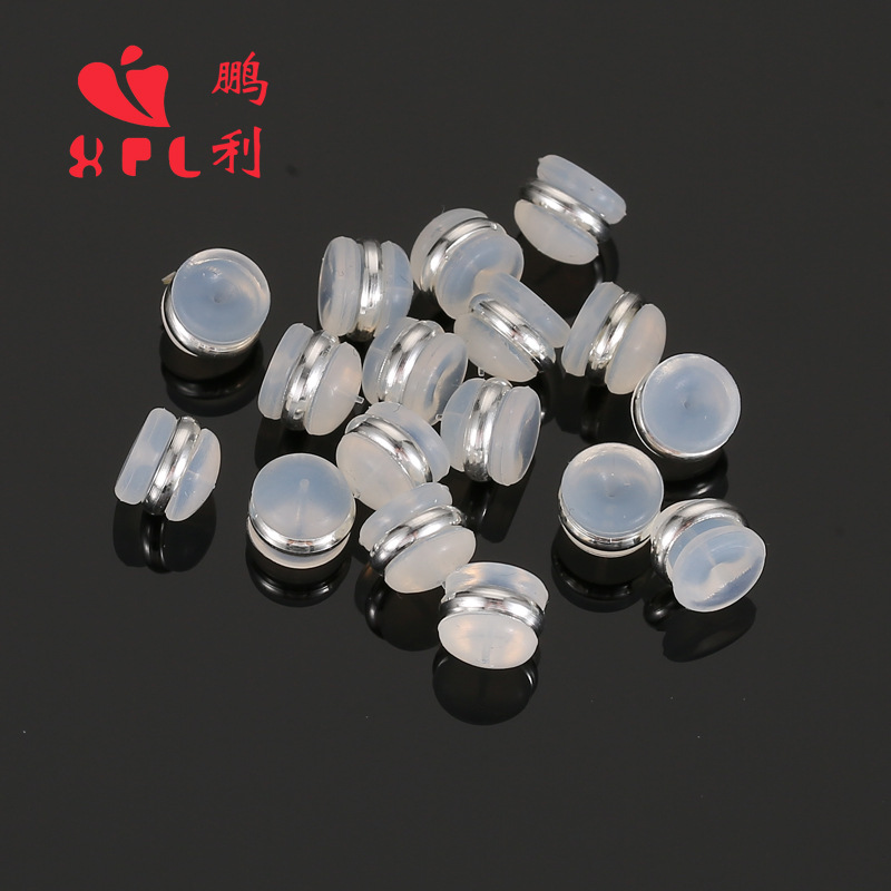 Hamburguesas anillos de silicona tapones redondos orejeras DIY accesorios orejeras anti-caída pendientes de silicona de emergencia tapones de oreja al por mayor Application Scenario