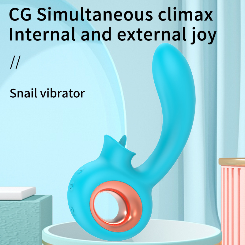 Adult sex toys Tongue licking vibrator female masturbation massage toy full figure