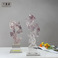 新中式创意透明树脂雕塑玄关电视柜书房摆件抽象仿水晶艺术摆台图