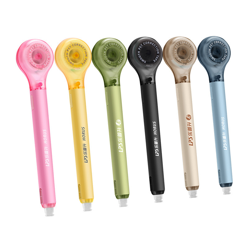 Lepusheng 9189 Pen Correction Tape, a creative replaceable core correction tape for primary school students, is a pen shape correction tape Item Picture