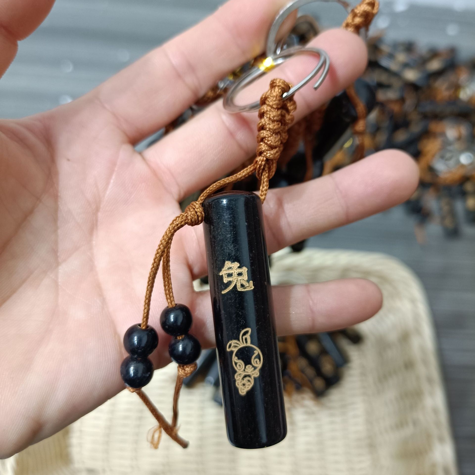 【1-3区】【生肖柱】【1-3区】【生肖柱】挂件 120/包 生肖挂件钥匙扣钥匙挂件挂饰12生肖配饰1元饰品2元百货批发