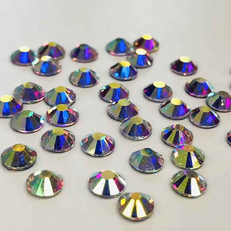Imitation Diamond Flat Iron White Ab Color Diamond High Quality Imitation Diamond Latin Dance Clothes Commonly Used Hot Diamond Flat Iron Drill Specification drawing