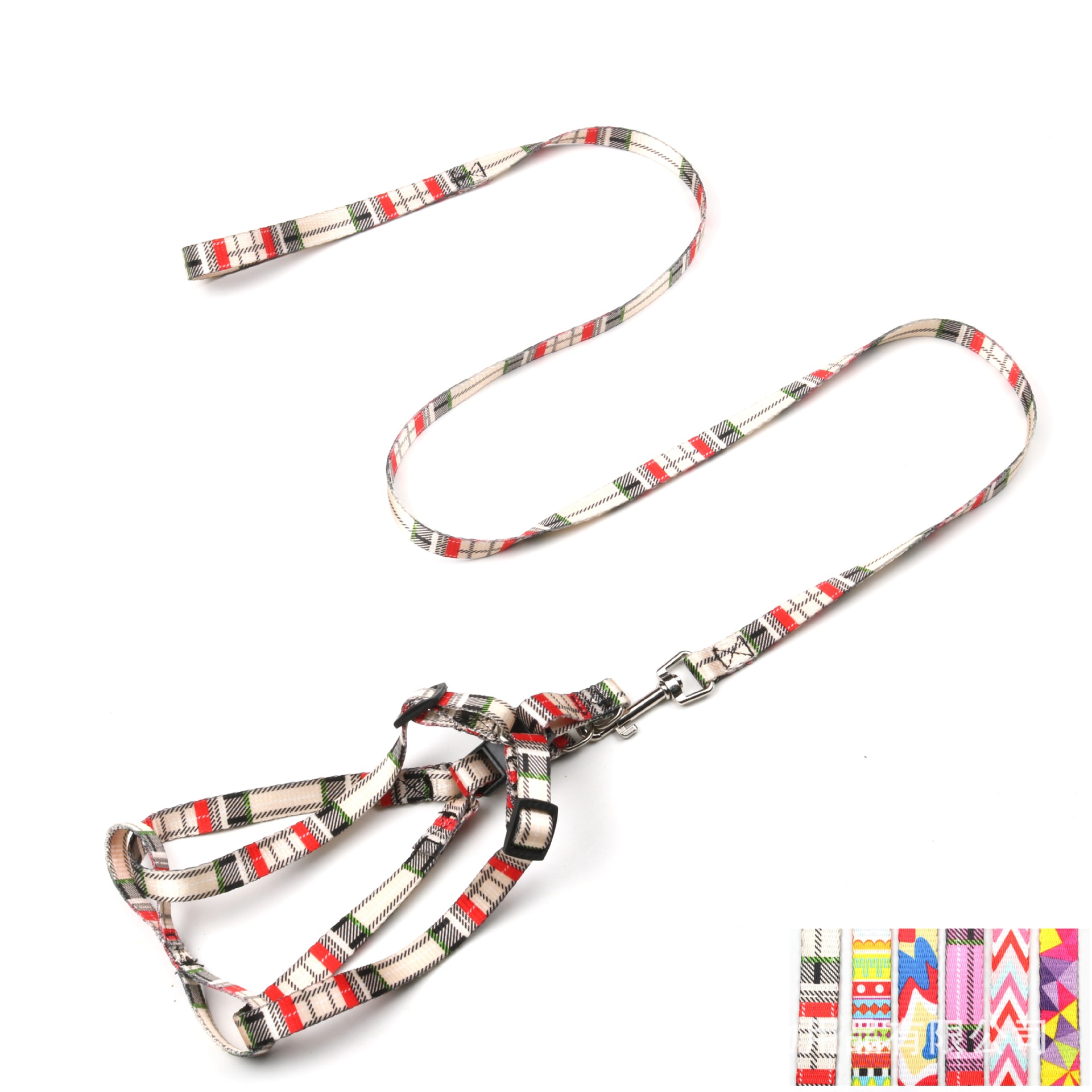 Dog leashes, pet chest and back straps, pet leashes, thickened heat transfer dog supplies, leashes for small and medium-sized dogs