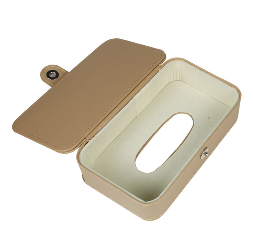 Car tissue paper pack, leather sun shield, car tissue paper box Application Scenario