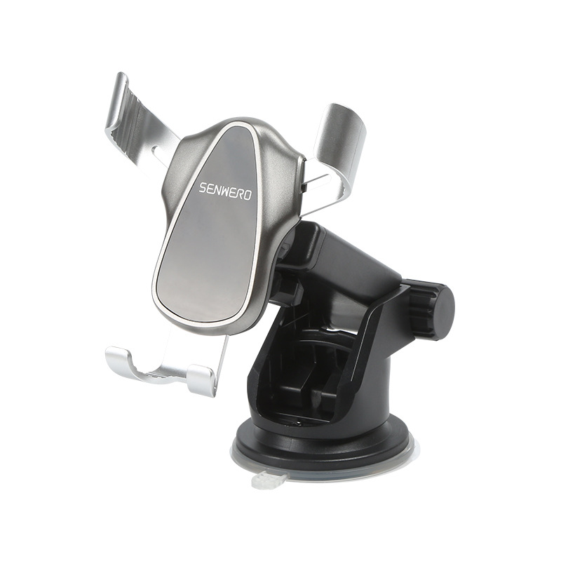 支架带吸盘/车载导航支驾/汽车手机支架/手机贴/车配件白底实物图