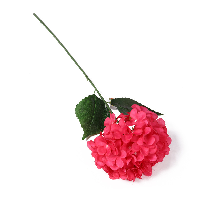 Factory wholesale of artificial flowers and fake flowers, high-end indoor and living room flower arrangement supplies, decorative props, wedding hydrangea beauty Item Picture