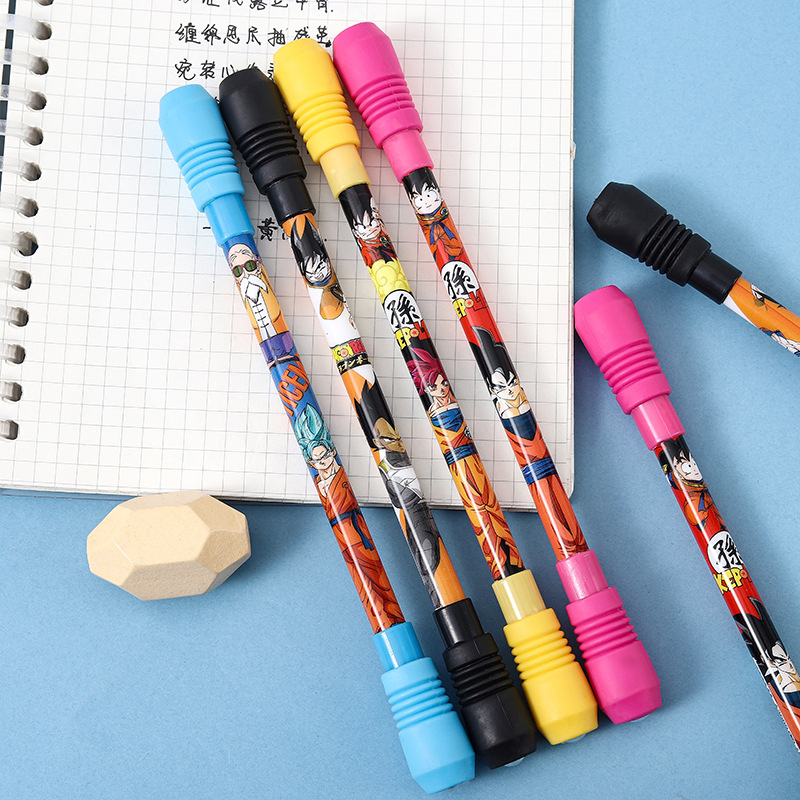 Yqiduo Animation Pen Special Pen Students Cartoon Pen Exam With Pen Decompression Gift Pen Signature Pen Specification drawing