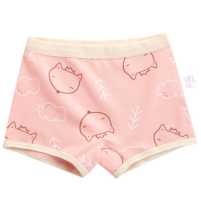 儿童内裤女a白底实物图