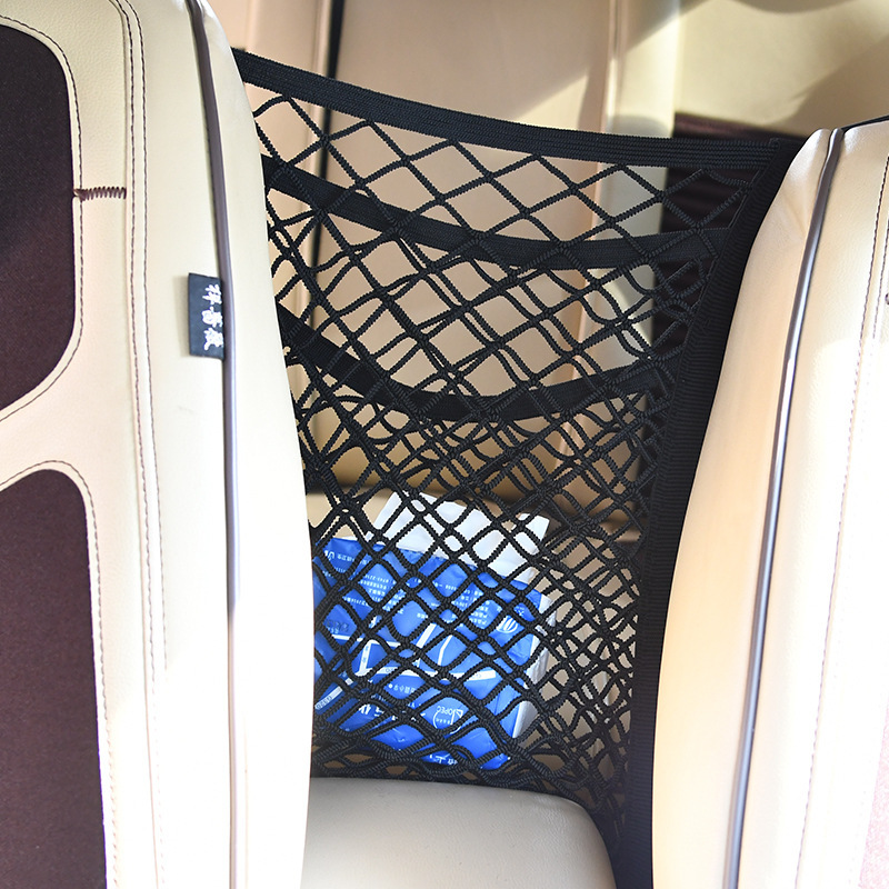 Car seat net bag storage screen net bag