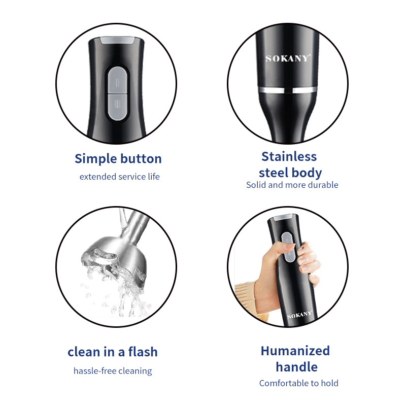 Sokany1708 Baby Food Maker Hand-Held Electric Multi-Functional Blender Application Scenario