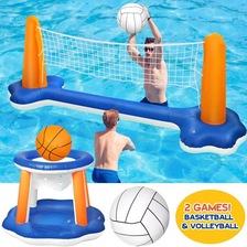 跨境水上玩具排球篮球套装戏水玩具夏季亲子互动玩具