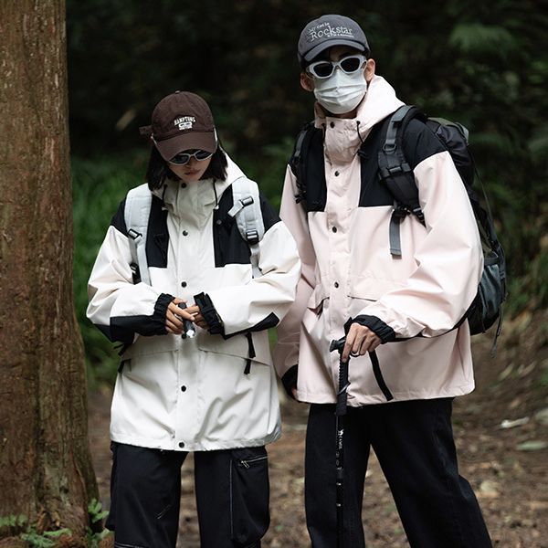 High Quality Storm Jacket Men And Women The Same Autumn And Winter Jacket Waterproof Windbreaker Outdoor Travel Mountaineering Clothing Men Application Scenario