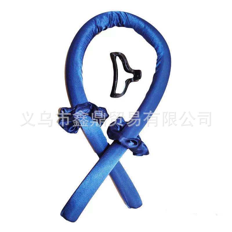 亚马逊懒人卷发棒EVA泡沫海绵卷发器美发滚筒发圈睡眠无热卷发棒