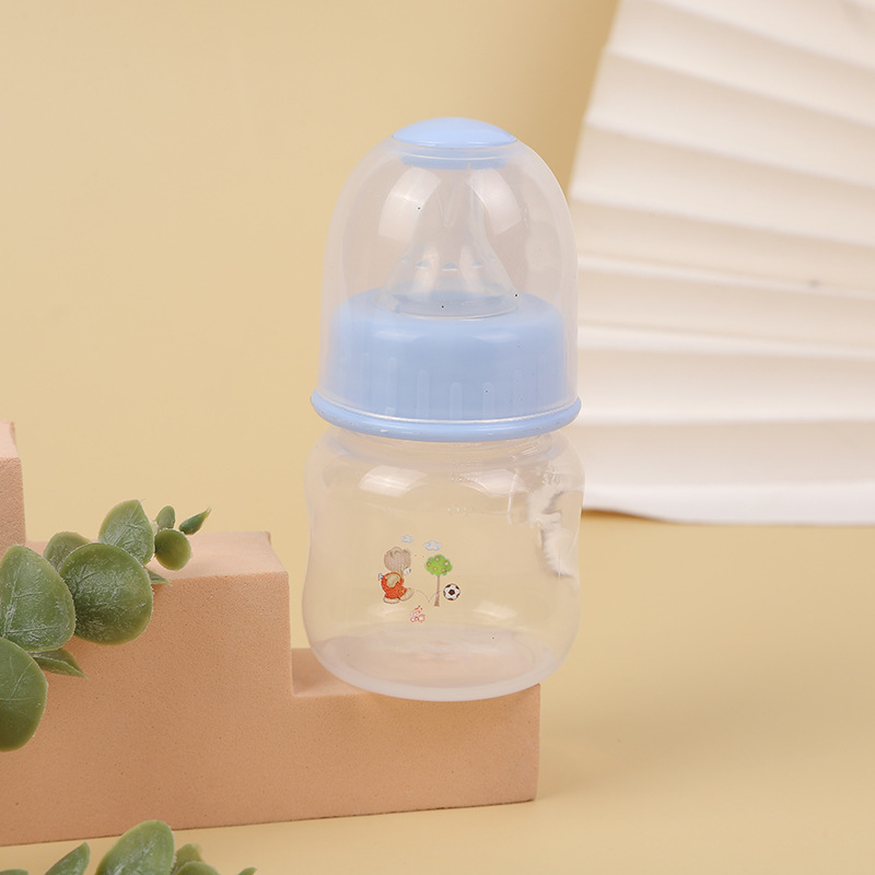 新品标准口径宝宝奶瓶宝宝喝水奶瓶护理小奶瓶婴幼儿迷你奶瓶详情图2