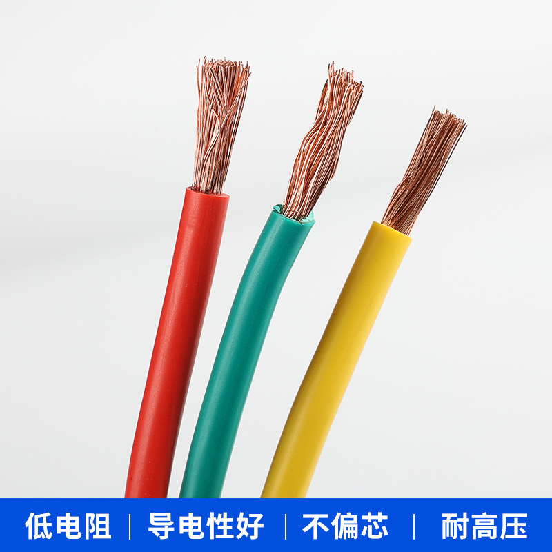 Wholesale of national standard RV single-core multi-strand cables and wires, household power cords, machine equipment connection cables, and electronic wires Application Scenario