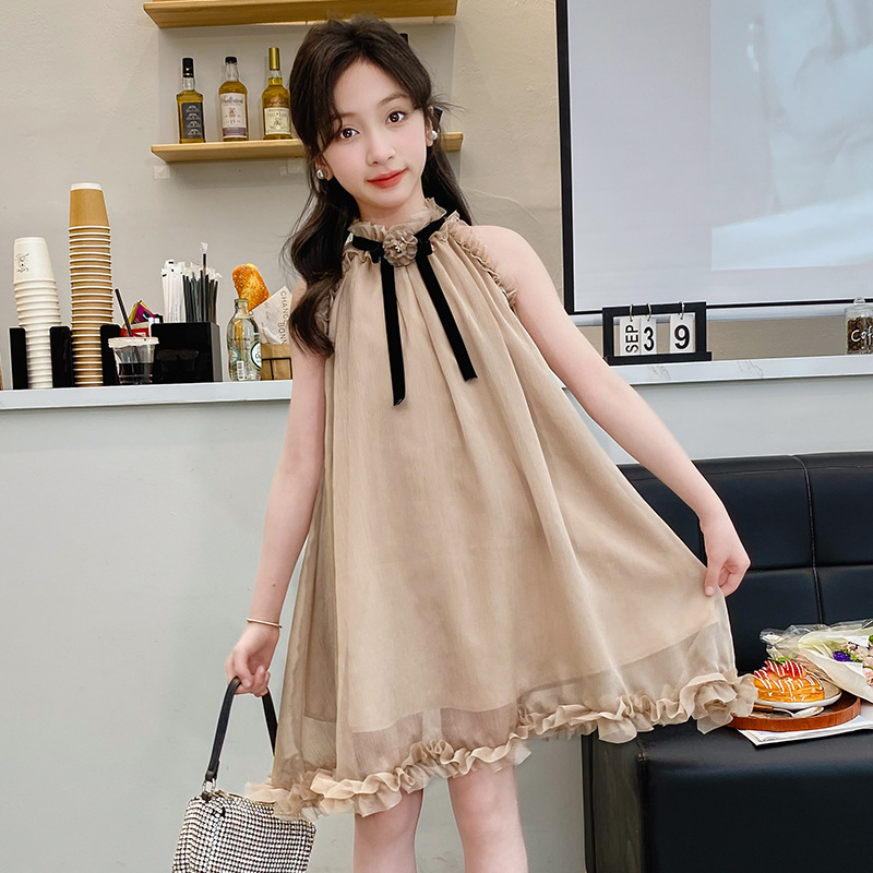 童装/儿童礼服/汉服女童/女秋装裙/汉服女童装细节图