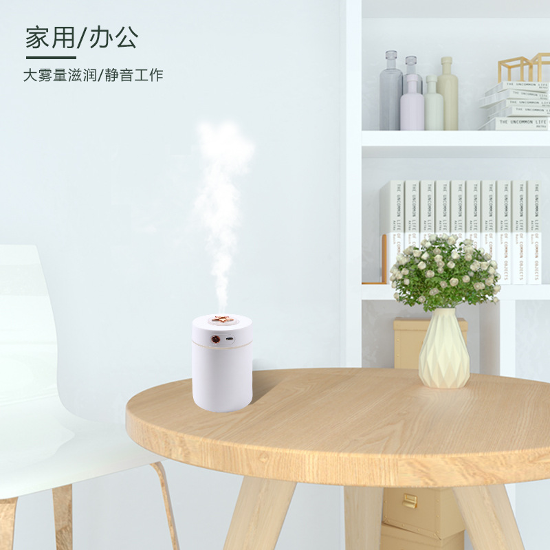 New mini humidifier, aromatherapy, silent, thick fog, high appearance level, desktop, office, wholesale and household air humidifier details Picture