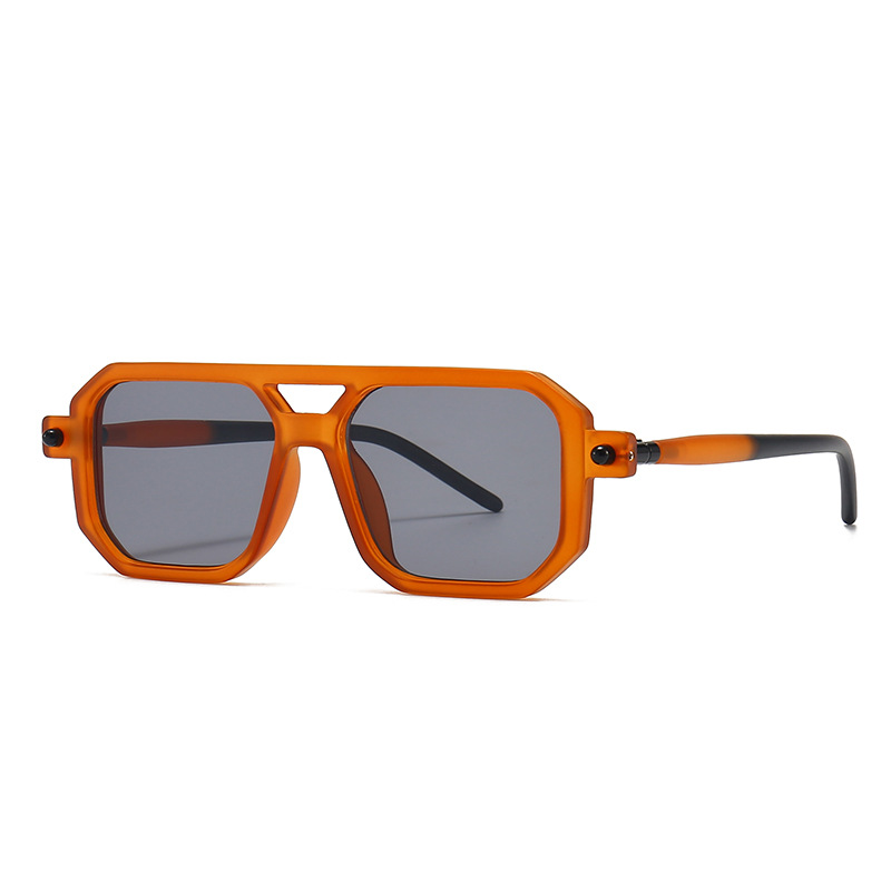 European and American cross-border trend street style retro artistic sunglasses, modern charm, INS style anti-blue light sunglasses 86582