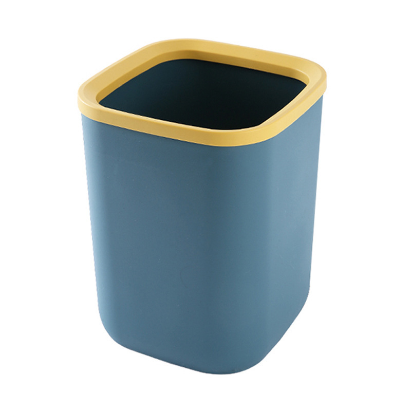 塑料方形垃圾桶 家用创意大号卫生间厨房压圈垃圾桶 客厅垃圾篓垃圾筐详情图5