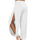 2021跨境亚马逊wisheBay新款欧美女式高开叉嬉皮哈伦裤瑜伽裤图