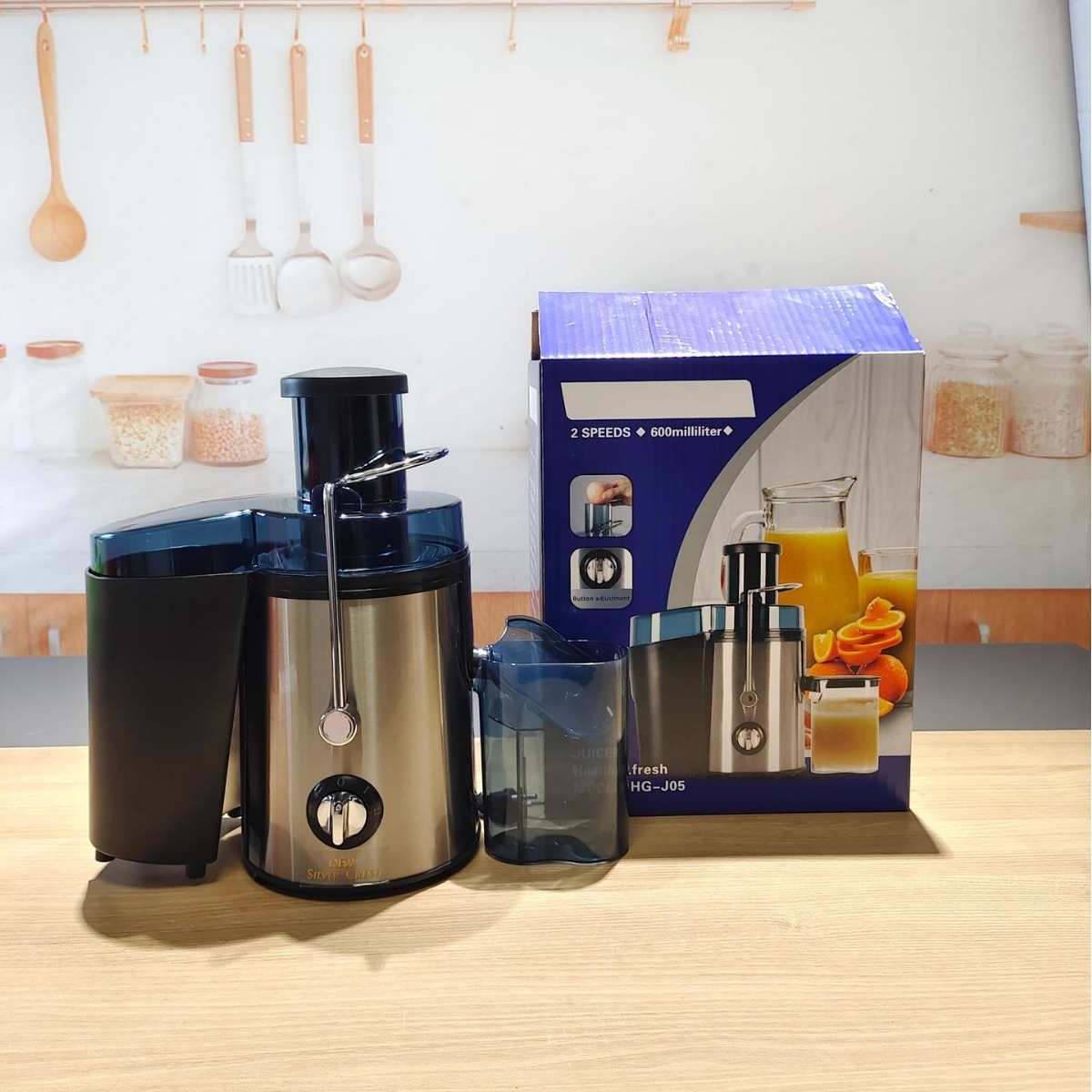 Cross-Border Export Household Fruit And Vegetable Residue Juice Separation Juicer, Large-Diameter Multi-Functional Original Juicer, Fruit Food Processor Batch details Picture